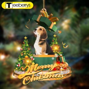 Beagle-Christmas Gifts&Dogs Hanging Christmas Plastic…