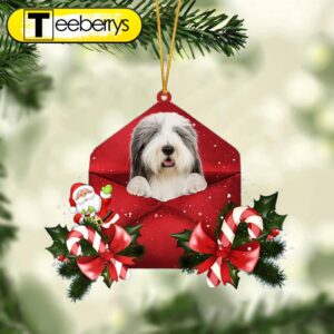 Bearded Collie Christmas Letter Christmas…