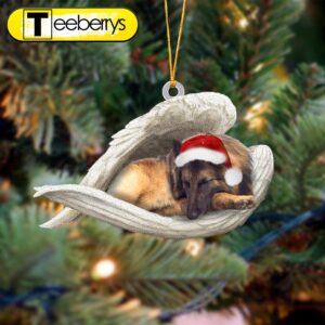 Belgian Shepherd Sleeping Angel Christmas…