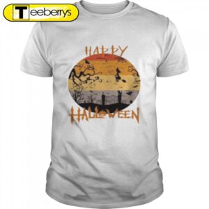 Black Happy Halloween T-Shirts