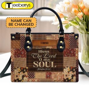 Blessed The Lord Personalized Leather…