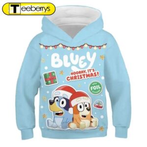 BlueyDad Family Christmas 3D Shirt…