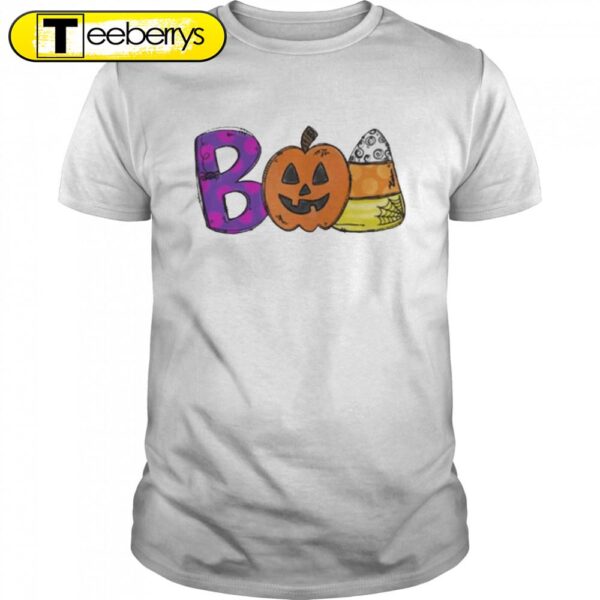 Boo Doodle Letters Halloween T-Shirts