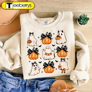 Boo Pumpkin Halloween Shirt