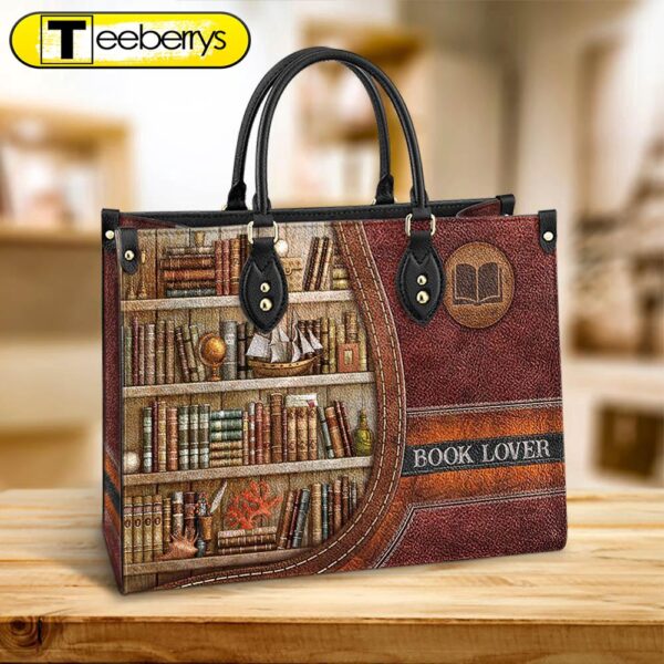 Book Lovers 2 Leather Bag – Best Gifts For Book Lovers – Women’s Pu Leather Bag