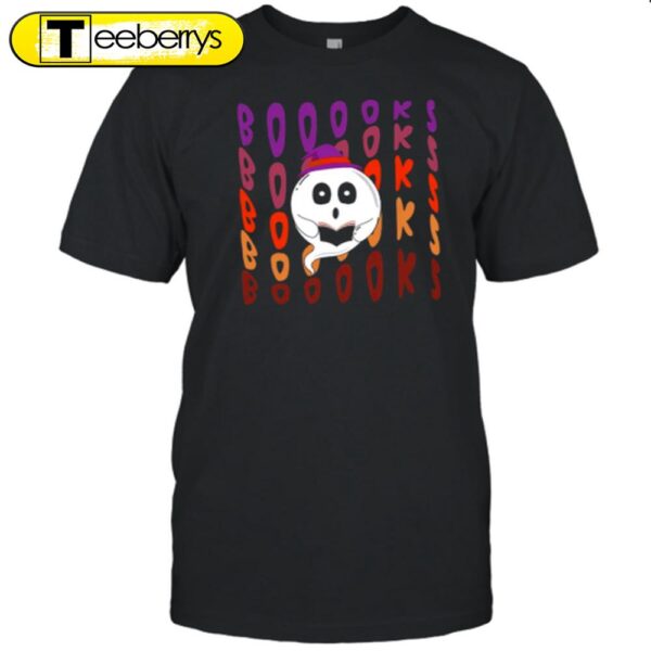 Booooks Reading Halloween T-Shirt