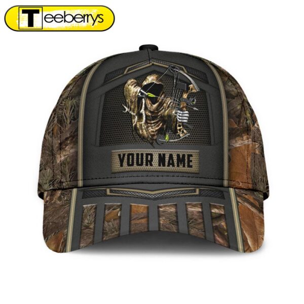 Bow Hunting Classic Cap Custom Name Baseball Cap Hat For Hunter Hunting Cap Hat