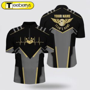 Bowling Jersey Shirts Custom Black…