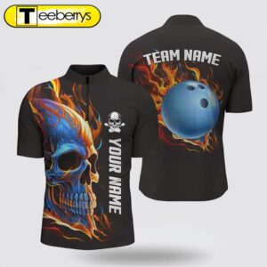 Bowling Skull On Fire Bowling…