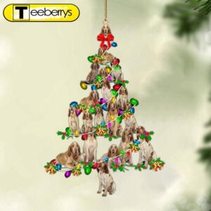 Bracco Italiano-Christmas Tree Lights-Two Sided…