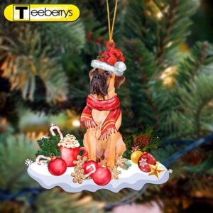 Bullmastiff Better Christmas Hanging Christmas…