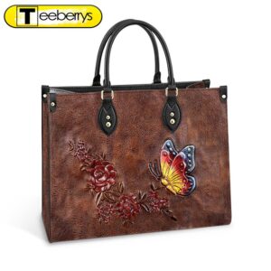 Butterfly Gorgeous Leather Bag –…