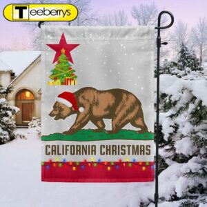 California Christmas Santa Bear Merry…