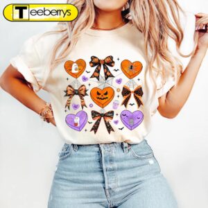 Candy Hearts Halloween Shirt