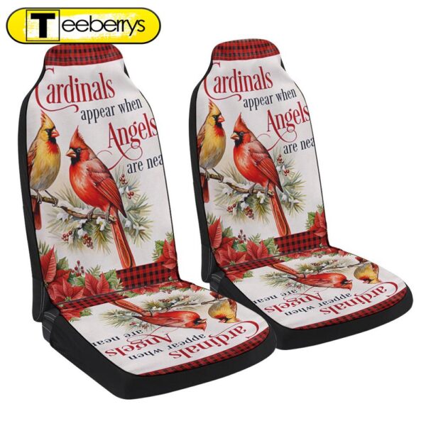 Cardinal Cardinals Appear When Angels Are Near Christmas Cardinals Seat Cover Cars