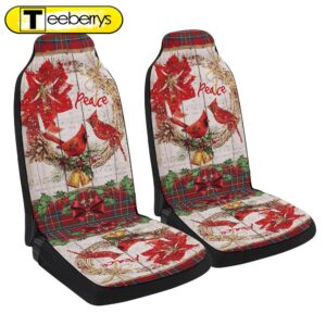 Cardinal Peace Christmas Seat Cover…