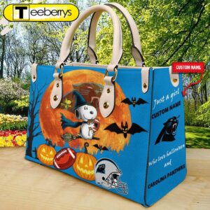 Carolina Panthers NFL Snoopy Halloween…