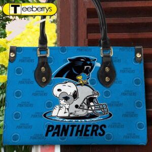 Carolina Panthers NFL Snoopy Women…