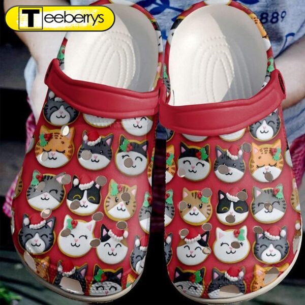 Cat Cute Christmas Cats Classic Clogs Shoes