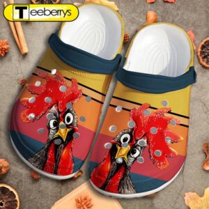 Chicken Looking Custom Shoes Funny…