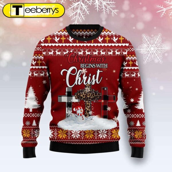 Christian Christmas Ugly Christmas Sweater