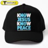 Christian Shirts Cross Faith Know Peace Know Jesus Cap