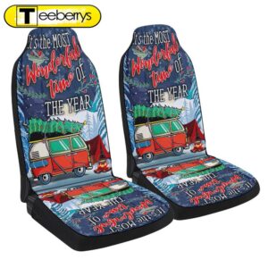 Christmas Camping Seat Cover Cars