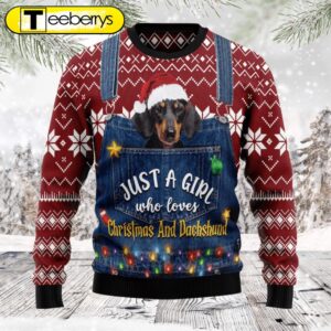 Christmas Dachshund Ugly Sweater Perfect…