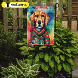 Christmas Flag, Beagle Christmas Garden…