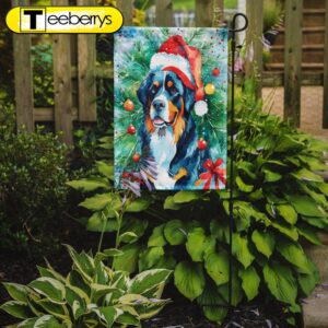 Christmas Flag, Bernese Mountain Dog…