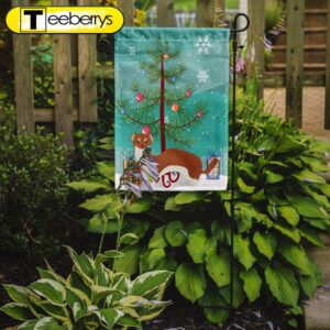 Christmas Flag, Carolines Treasures Weasel…