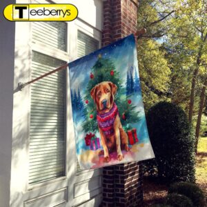 Christmas Flag, Chesapeake Bay Retriever…