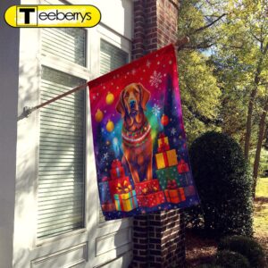 Christmas Flag, Chesapeake Bay Retriever…