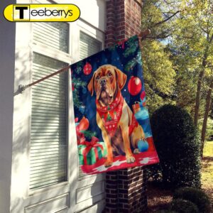 Christmas Flag, Dogue de Bordeaux…