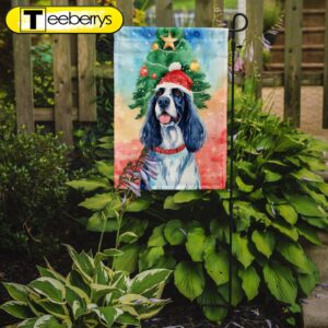 Christmas Flag, English Setter Christmas…