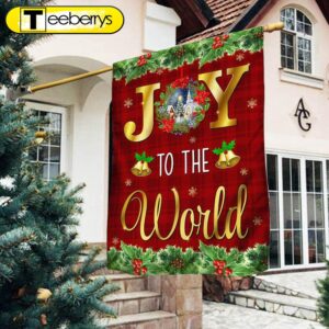 Christmas Flag Joy To The…