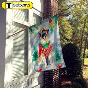 Christmas Flag, Leonberger Christmas House…