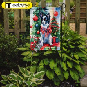 Christmas Flag, Papillon Christmas Garden…