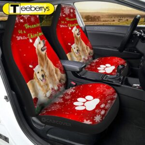 Christmas Golden Retrievers Car Seat…