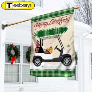 Christmas Golf Cart Flag HohoHole…