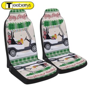 Christmas Golf Cart Hohohole Seat…