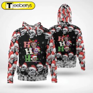 Christmas Gothic Skull 3D Shirt – Gift For Xmas