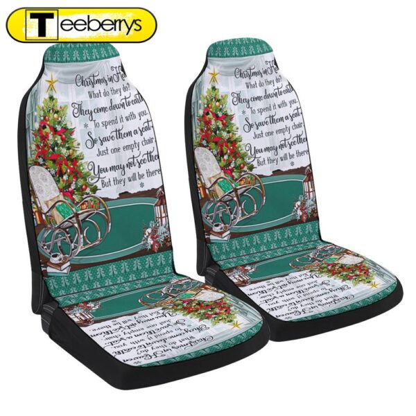 Christmas In Heaven Christmas Memorial Seat Cover Cars