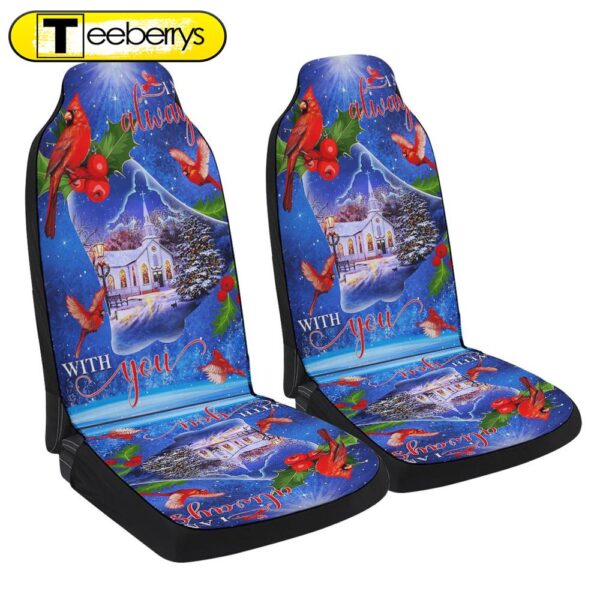 Christmas Jesus Cardinal Seat Cover Cars