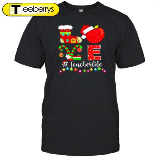 Christmas Love Teacherlife Shirt