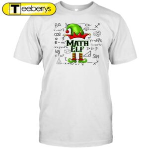 Christmas Math Elf Teacher Shirt