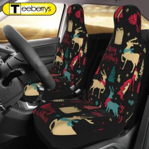 Christmas Reindeer Car Seat Covers…