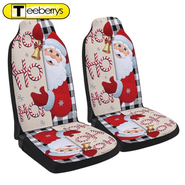 Christmas Santa Claus Home Ho Ho Ho Seat Cover Cars