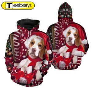 Christmas Santa Dog 3D Shirt…