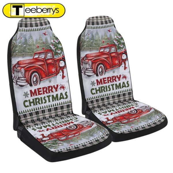 Christmas Truck Garden Mailbox Cover Road Come Home Seat Cover Cars